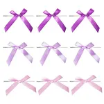 30Pcs 3 Colors Polyester Satin Bowknot for Ornament Accessories