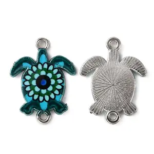 Alloy Enamel Connector Charms