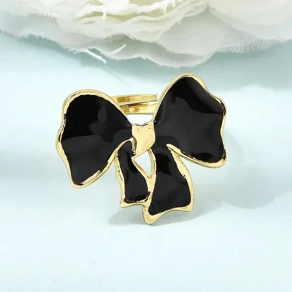 304 Stainless Steel Enamel Cuff Open Rings