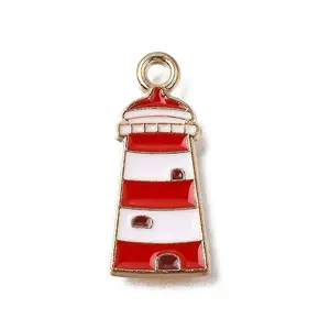 Alloy with Enamel Pendants