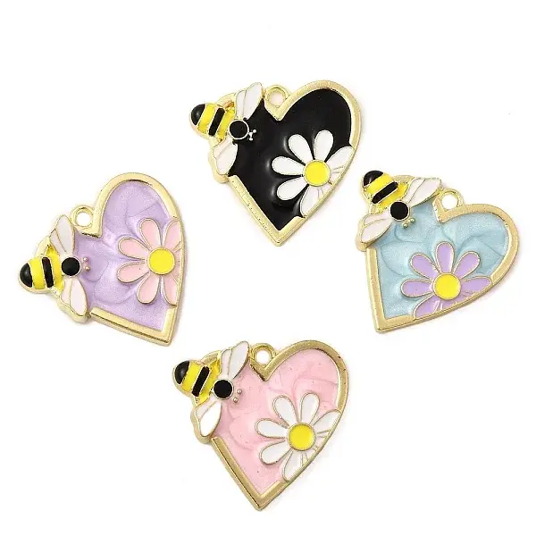 Alloy Enamel Pendants