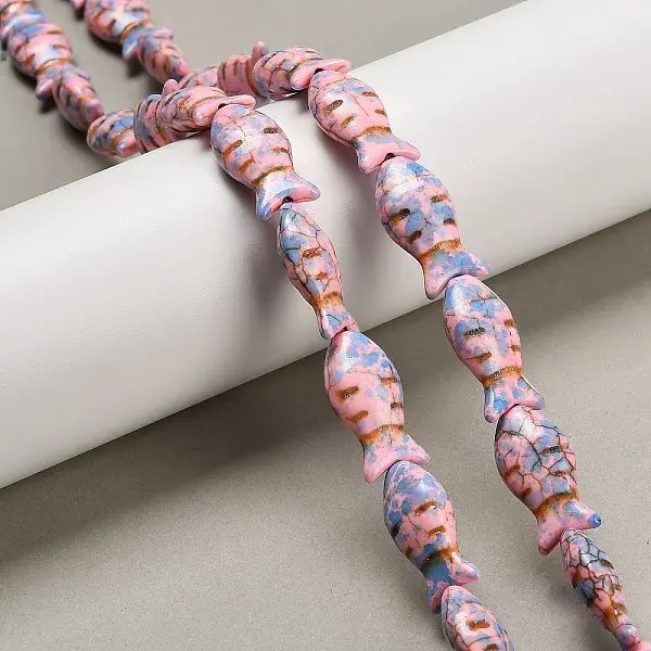Synthetic Turquoise Beads Strands
