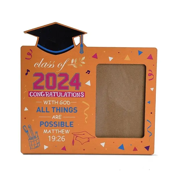 Graduate Theme Wooden Photo Frame