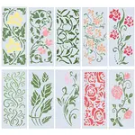 PET Plastic Drawing Painting Stencils Templates