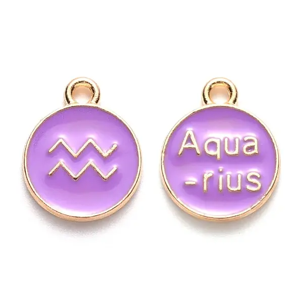 Alloy Enamel Pendants