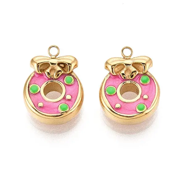 304 Stainless Steel Enamel Pendants
