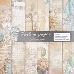 24Pcs 12 Styles Scrapbook Paper Pads