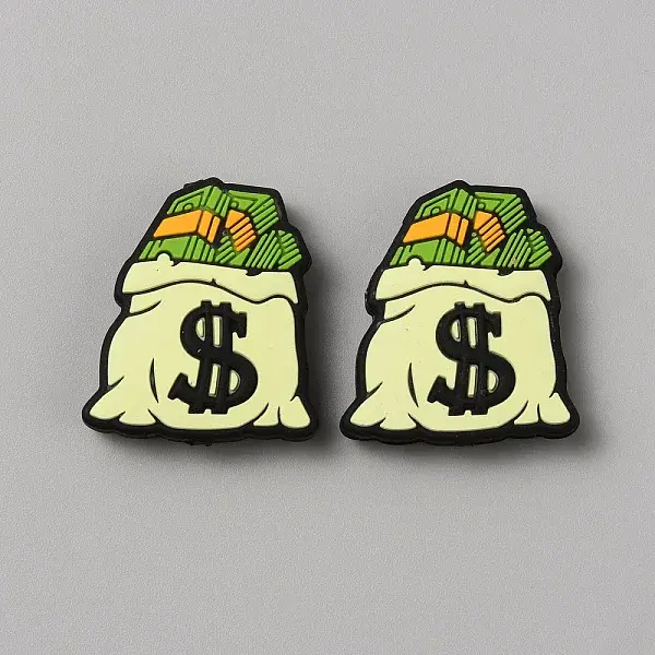 U.S. Dollar Food Grade Eco-Friendly Silicone Focal Beads