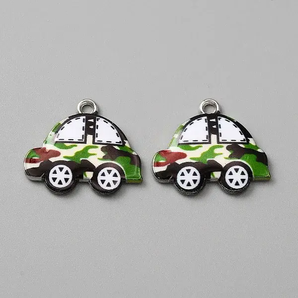 Alloy Enamel Pendants