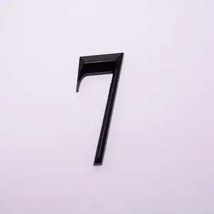 Plastic & PVC Number Sign Labels