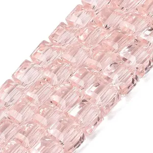 Transparent Glass Beads Strands