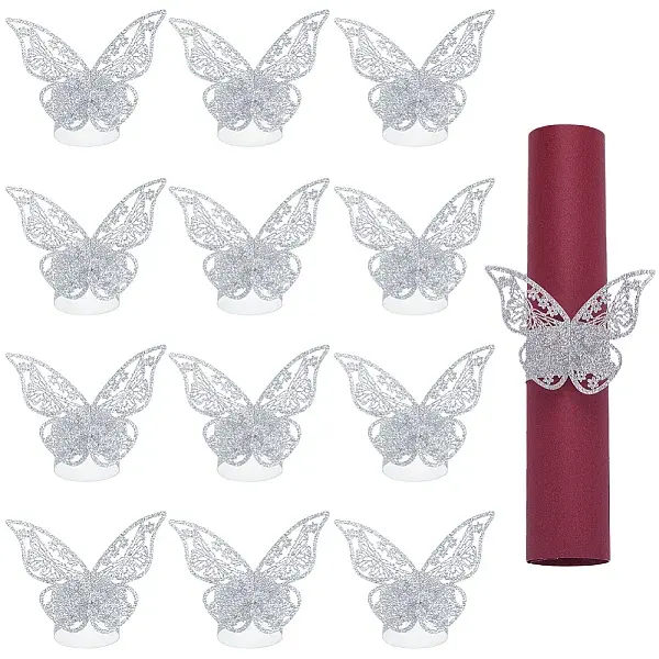 Butterfly Paper Napkin Rings