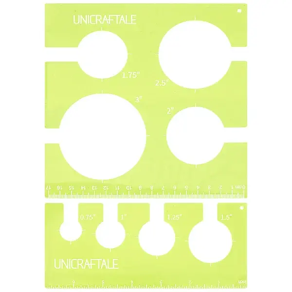 Acrylic Template Ruler