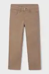 Mayoral kalhoty dětské bavlněné s elastanem slim fit basic