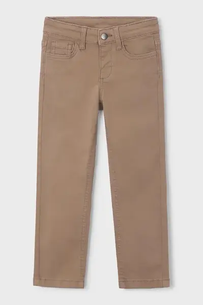 Mayoral kalhoty dětské bavlněné s elastanem slim fit basic