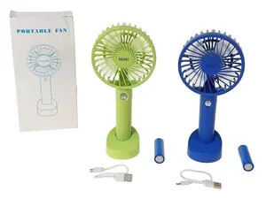 USB větrák 22 cm - mix barev