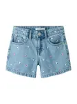 NAME IT Džínsy 'NKFBella'  modrá denim / ružová / biela