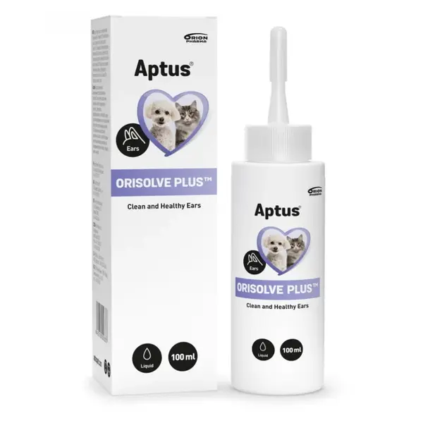 APTUS Orisolve Plus na čištění uší psů a koček 100 ml