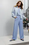 Marisse Women's Trousers L-Sp-4607 Blue