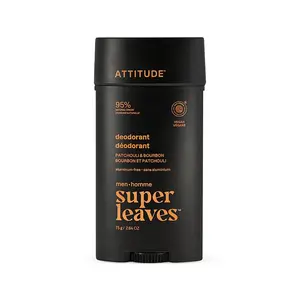 ATTITUDE Super leaves pánský deodorant Pačuli & Bourbon 75 g