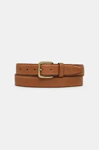 Levi's  pásek pánský kožený FINN FEATHER EDGE