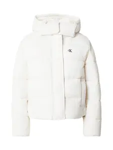 Calvin Klein Jeans Zimná bunda  biela