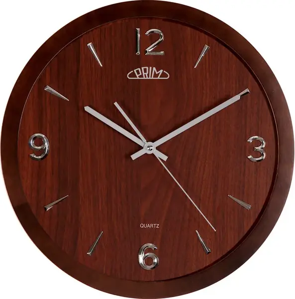Prim Nástenné hodiny Wood Style III E07P.3886.54