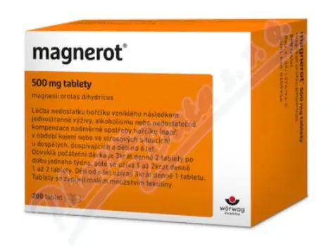Magnerot 500mg 200 tablet