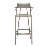 A.I Stool Recycled  75 lesklá šedá Kartell