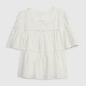 GAP Dětský volánkový top - Holky