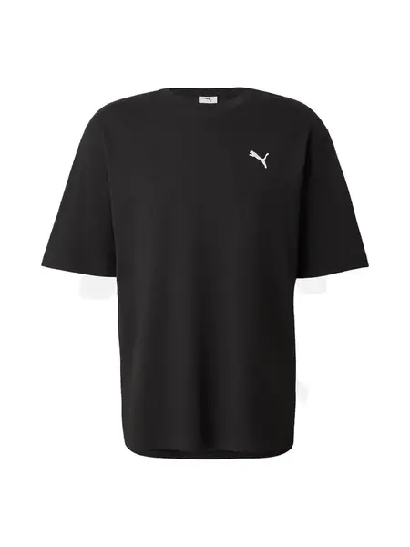 PUMA Funkčné tričko 'ESS'  čierna / biela