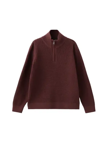 MANGO KIDS Sveter 'HARRYB'  tmavočervená