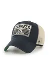 Kšiltovka 47 brand MLB New York Yankees černá barva, s aplikací, B-FRSTK17BXP-VB