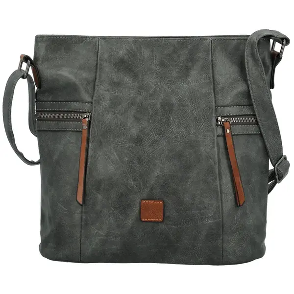 Dámská crossbody kabelka šedá - Firenze Jamia
