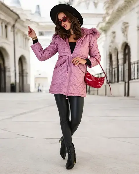Resti Women's double-sided jacket in pink