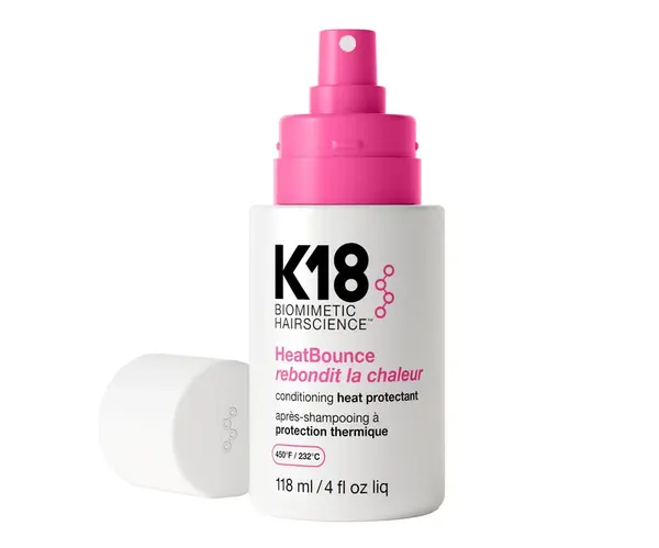 Bezoplachový kondicionér s tepelnou ochranou K18 HeatBounce Conditioning Heat Protectant - 118 ml + dárek zdarma