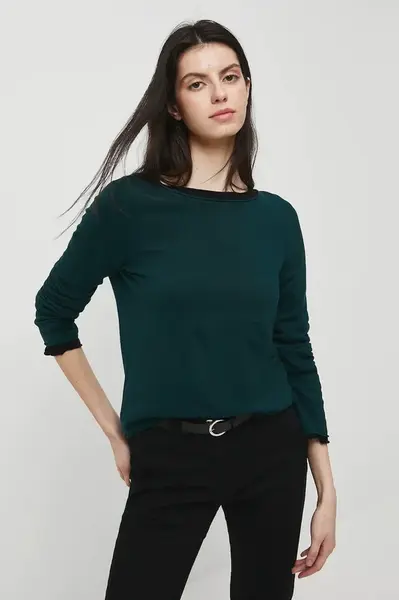 Svetr Medicine dámský, zelená barva