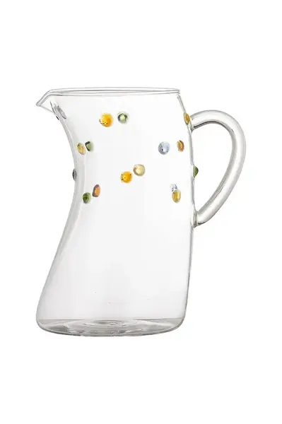 Džbán Bloomingville Thalia 1,3 L průhledná barva