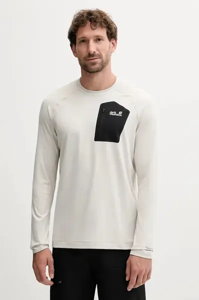 Sportovní tričko s dlouhým rukávem Jack Wolfskin PRELIGHT