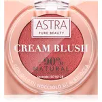 Astra Make-up Pure Beauty Cream Blush krémová tvářenka odstín 03 Primevère 2.8 g