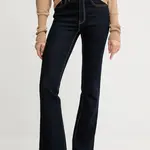 Džíny United Colors of Benetton dámské, high waist, 4OTADE00F