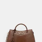 Kabelka Guess SALINGE hnědá barva, HWKG96 24060