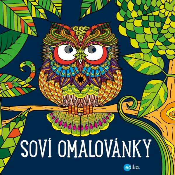 Soví omalovánky - Julie Bezděková