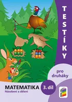 Testíky pro druháky – matematika, 3. díl (barevný pracovní sešit) (2-24)