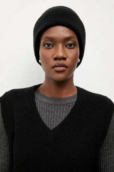 Čepice s vlnou Answear.LAB