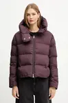 Bunda Pinko vínová barva, zimní, oversize, 101602 A2P6