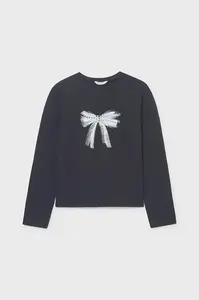 Dětské bavlněné tričko s dlouhým rukávem Mayoral