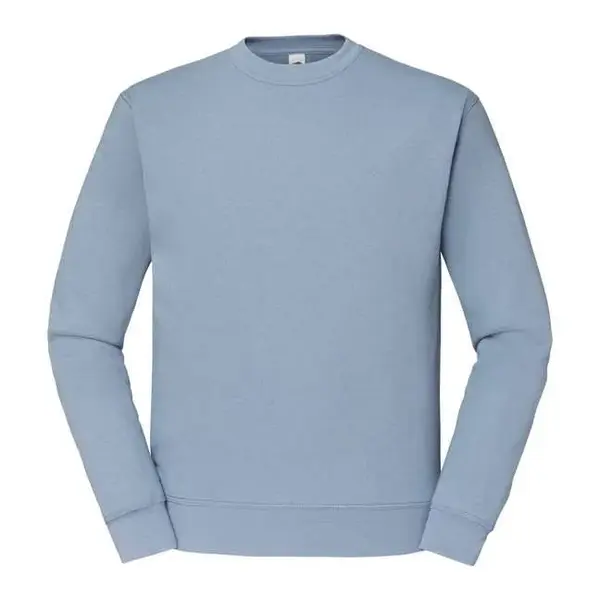 Men's Blue Sweatshirt Set-in Sweat Fruit of the Loom
