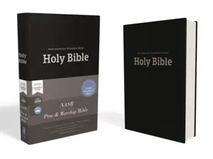 NASB, Church Bible (Pew Bible), Hardcover, Black, 1995 Text, Comfort Print - Zondervan