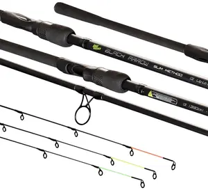 Sensas prut black arrow slim method 3,9 m 90 g 2-díl